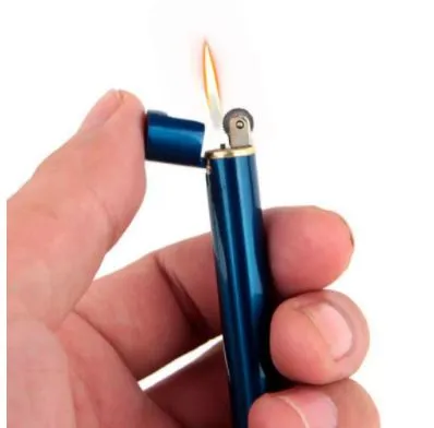 Rings Iris Fashion Jewelry LT37 Black Textured Cigarette Sized Lighter