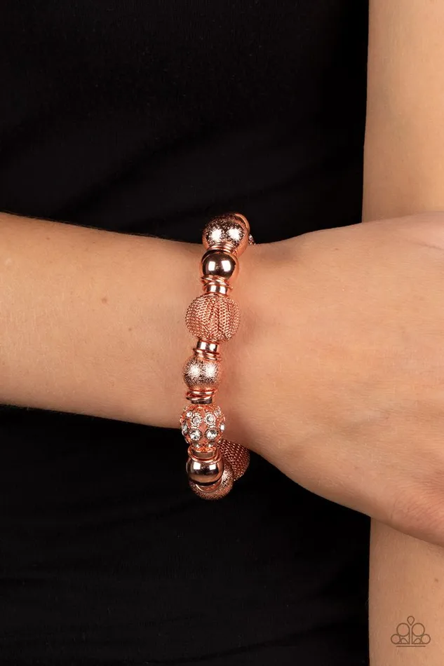 Bracelets Paparazzi Bracelet We Totally Mesh Copper Paparazzi Jewelry