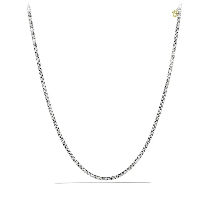 David Yurman 36mm Box Chain Necklace David Yurman Necklaces