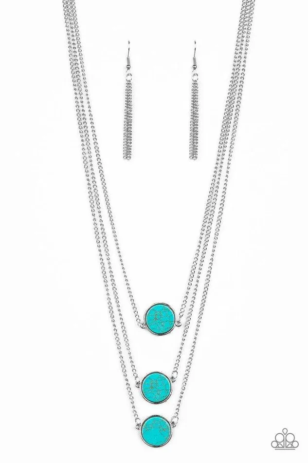 Necklaces Paparazzi Jewelry Paparazzi Necklace CEO of Chic Blue