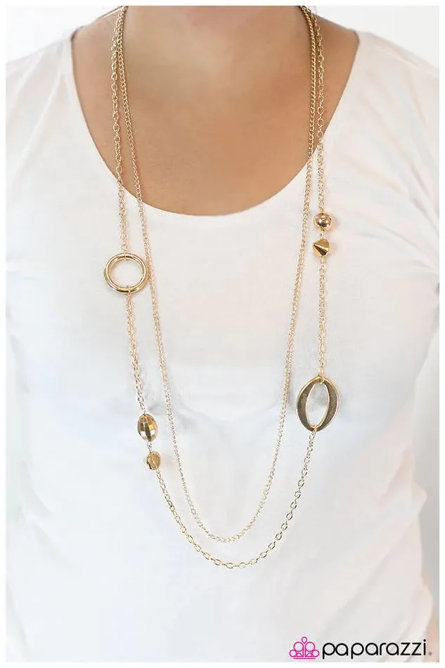 Necklaces Paparazzi Necklace Use Your Imagination Gold Paparazzi Jewelry