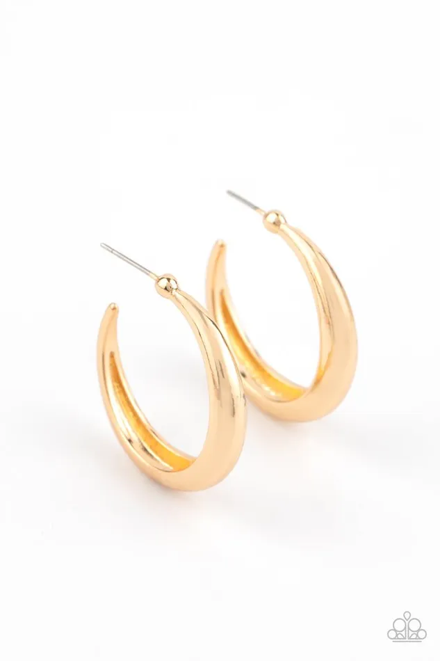 Paparazzi Earring Lay It On Thick Gold Paparazzi Jewelry Earrings Paparazzi Earring Lay It On Thick Gold Paparazzi Jewelry Earrings