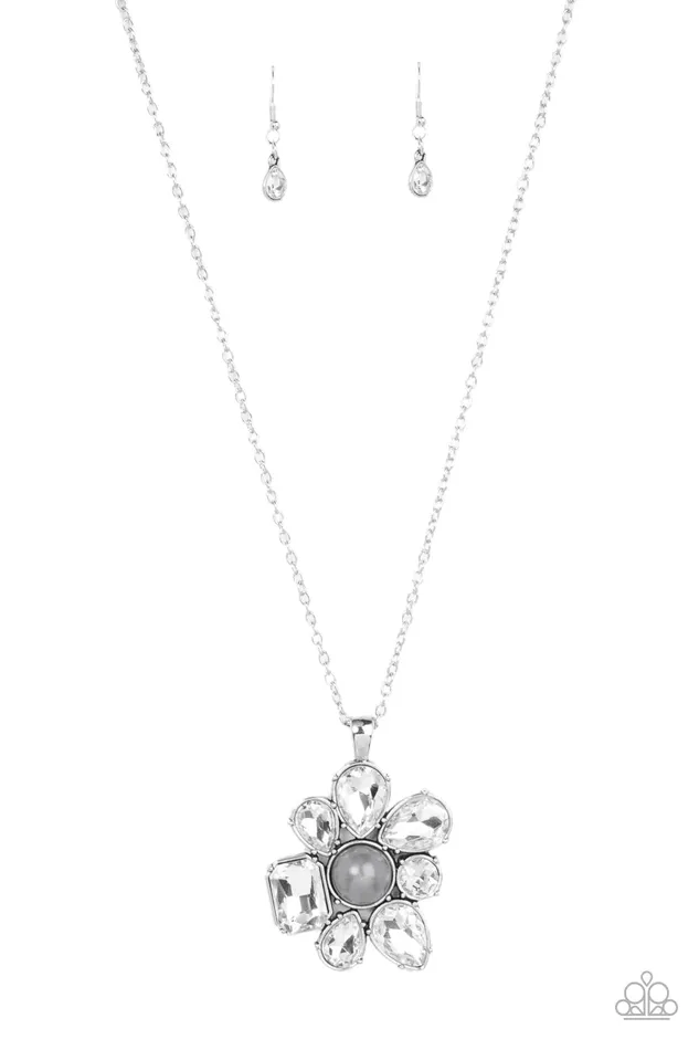 Paparazzi Jewelry Necklaces Paparazzi Necklace BLOOM ShakaLaka Silver