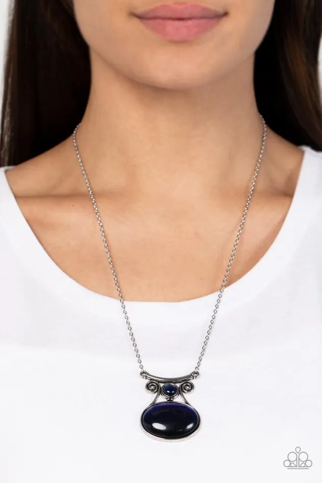Paparazzi Jewelry Necklaces Paparazzi Necklace One DAYDREAM At A Time Blue