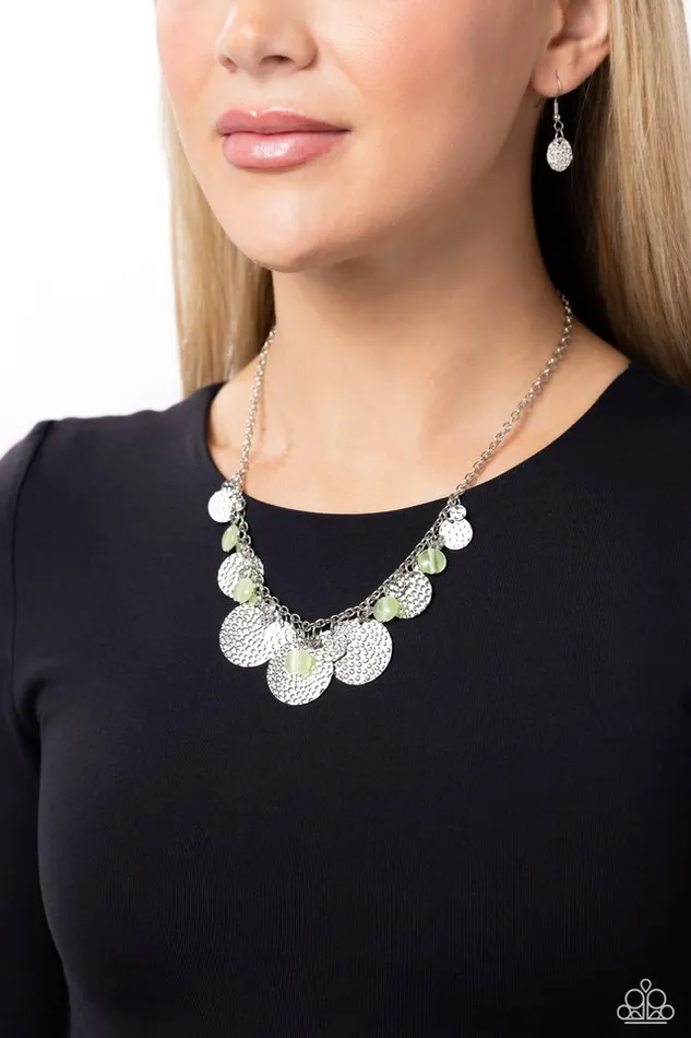 Paparazzi Jewelry Necklaces Paparazzi Necklace Radiant Review Green