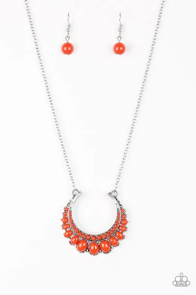 Paparazzi Necklace Count To ZEN Orange Paparazzi Jewelry Necklaces Paparazzi Necklace Count To ZEN Orange Paparazzi Jewelry Necklaces