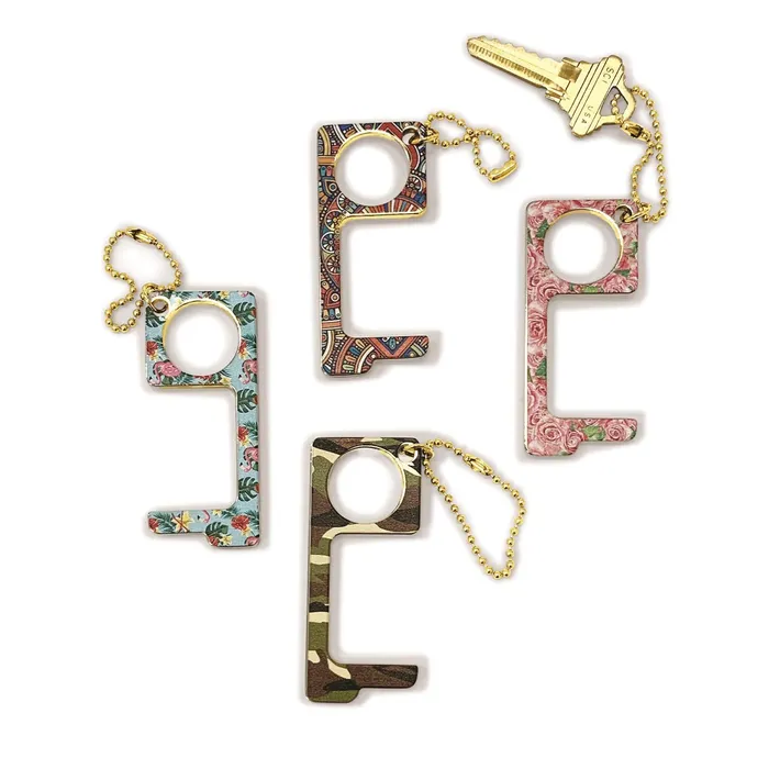 Rings Twos Company Twos Company Key Ring with Ball Chain Attachment on Gift Card Asst 4 Patterns Rings Twos Company Twos Company Key Ring with Ball Chain Attachment on Gift Card Asst 4 Patterns