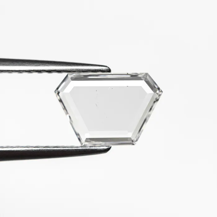076ct 933x627x116mm SI2 F Trapezoid Portrait Cut 1985426 Misfit Diamonds Rings