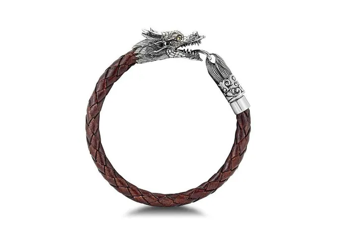 Azhdaha Bracelet Brown Samuel B Bracelets