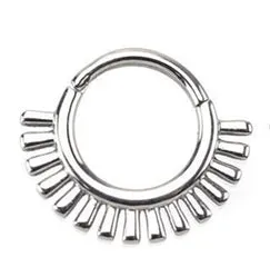 Rings Radiant Titanium Hinged Ring Tulsa Body Jewelry