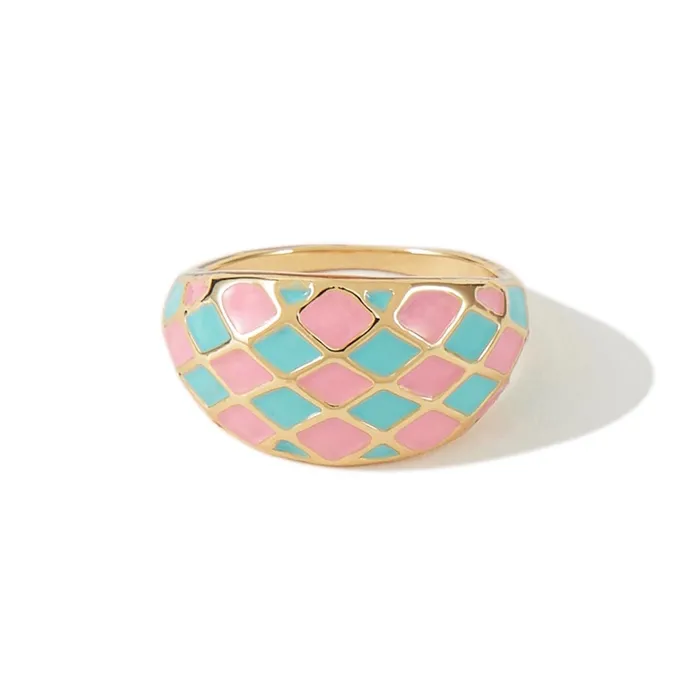 shopsnackbreak Rings French Toast Ring in Rose Cream