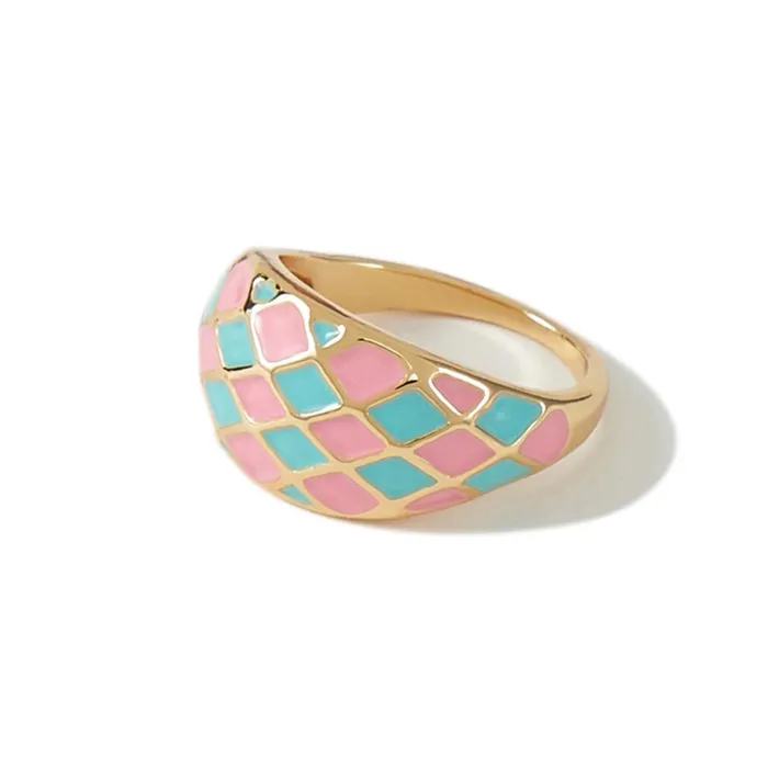 shopsnackbreak Rings French Toast Ring in Rose Cream