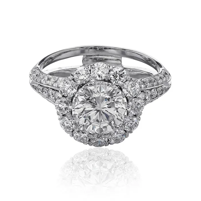 International Diamond Center Rings Christopher Designs Crisscut Engagement Ring Setting 120 CTW International Diamond Center Rings Christopher Designs Crisscut Engagement Ring Setting 120 CTW