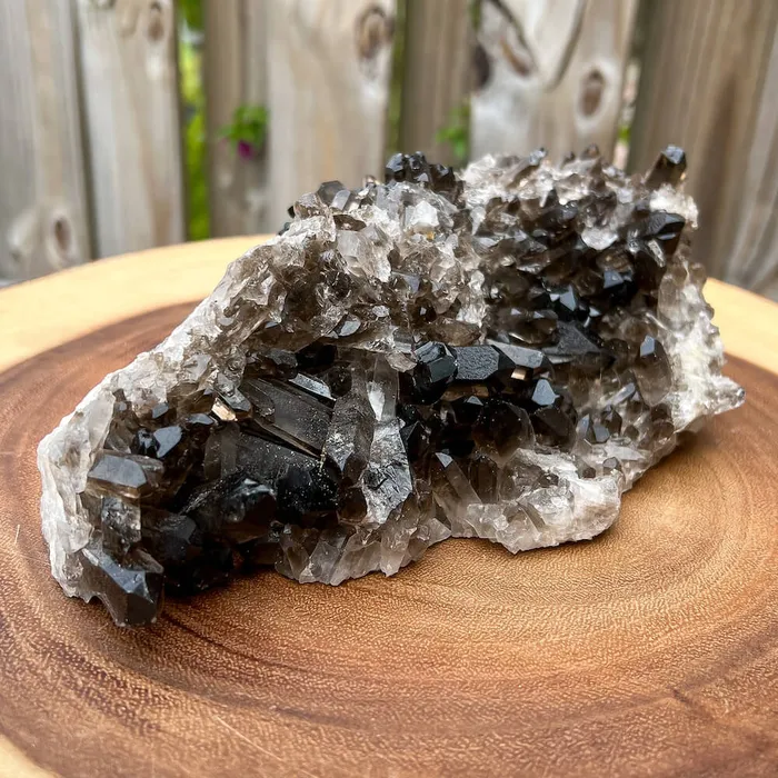 Magic Crystals Charm Necklaces 5 lbs 04 oz Druzy Smoky Quartz Cluster A
