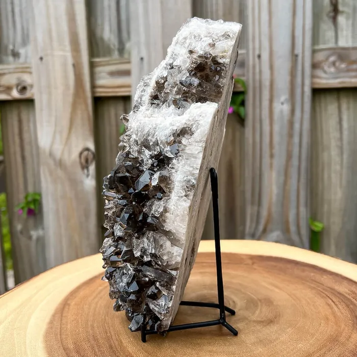 Magic Crystals Charm Necklaces 5 lbs 04 oz Druzy Smoky Quartz Cluster A