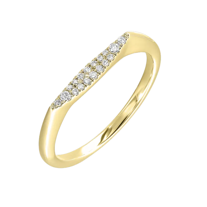 Shop IDC estore Rings 14K White or Yellow Gold Diamond Stackable Fashion Ring 010CTW Shop IDC estore Rings 14K White or Yellow Gold Diamond Stackable Fashion Ring 010CTW