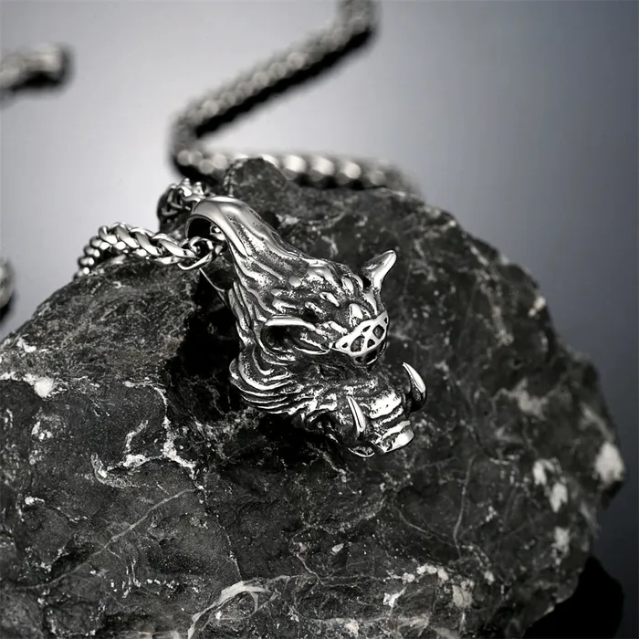 Viking Necklace Gullinbursti Valhalla Vikings Necklaces