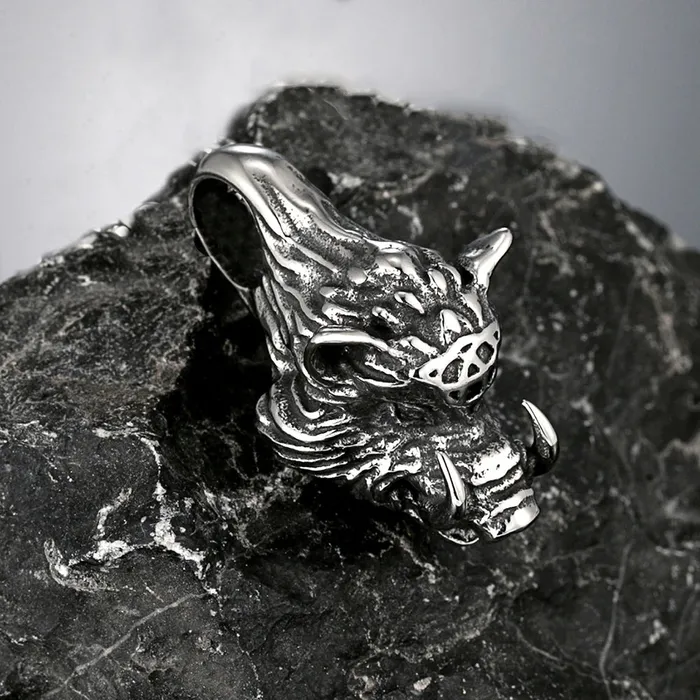 Viking Necklace Gullinbursti Valhalla Vikings Necklaces