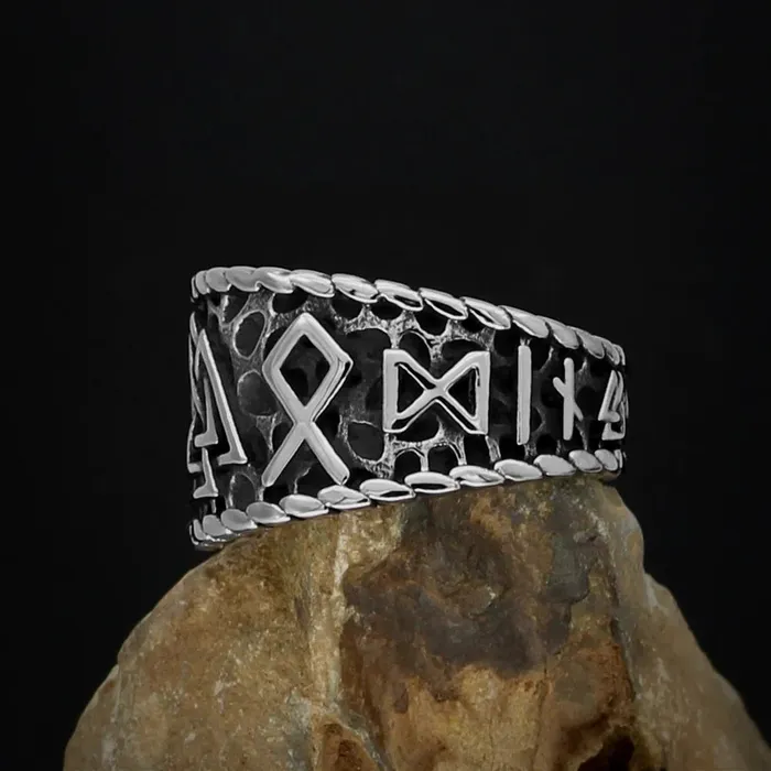 Viking Ring Odins Knot Valhalla Vikings Rings