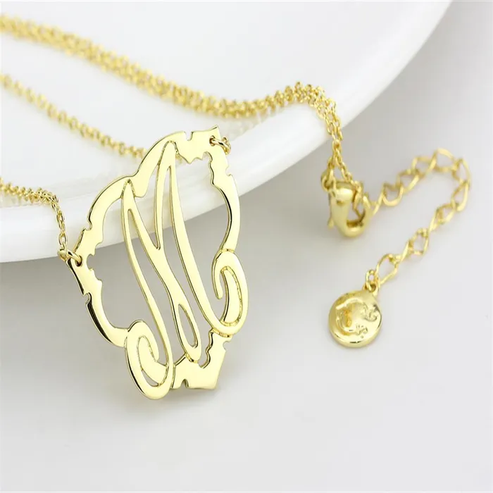 Alamode Necklaces LO4688 Flash Gold Brass Necklace with No Stone