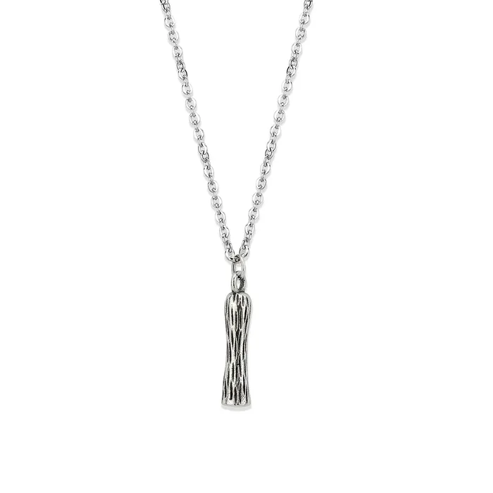 Alamode Necklaces TK3853I High Polished Stainless Steel Chain Initial Pendant Letter I Alamode Necklaces TK3853I High Polished Stainless Steel Chain Initial Pendant Letter I