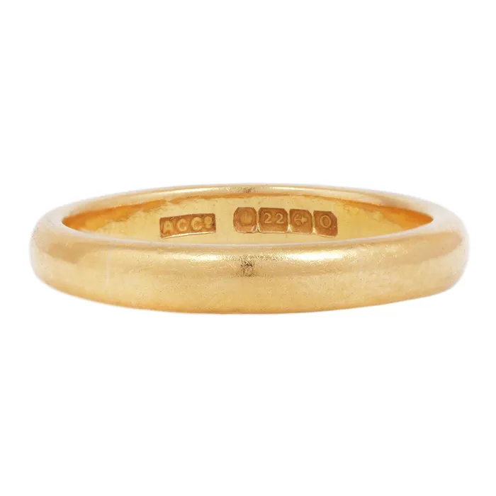 Antique Vintage Jewelry Rings Olympic Gold Band