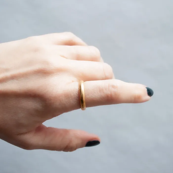 Antique Vintage Jewelry Rings Olympic Gold Band