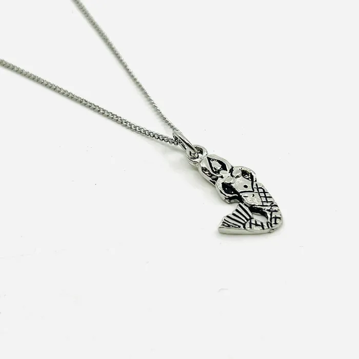 Basic Spirit Necklaces Pewter Mermaid Pendant Necklace