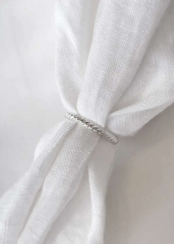 Bella Wren Jewelry Rings Athena Ring Silver