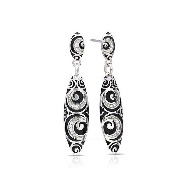 Belle Etoile Atlantis Earrings Black Belle Etoile Earrings