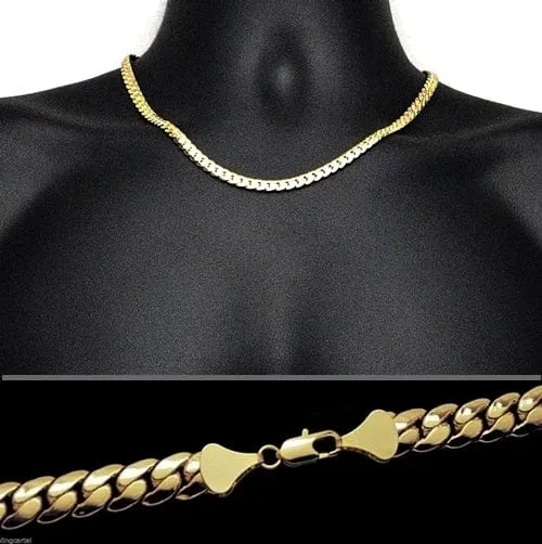 Bling Cartel Admin Necklaces 14K Gold Plated Miami Cuban Chain Necklace 20 x 6MM Bling Cartel Admin Necklaces 14K Gold Plated Miami Cuban Chain Necklace 20 x 6MM
