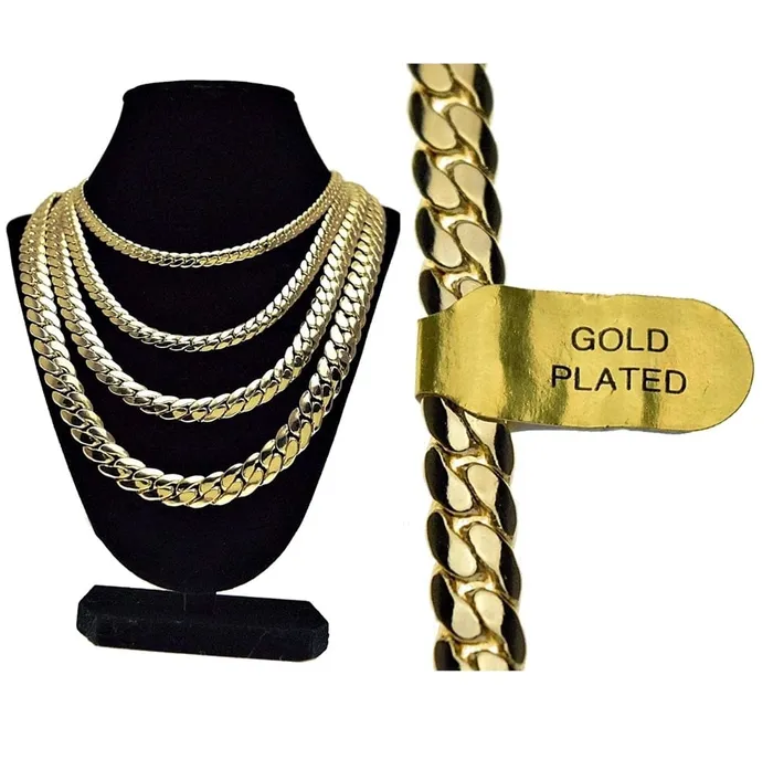 Bling Cartel Admin Necklaces 14K Gold Plated Miami Cuban Chain Necklace 20 x 6MM Bling Cartel Admin Necklaces 14K Gold Plated Miami Cuban Chain Necklace 20 x 6MM