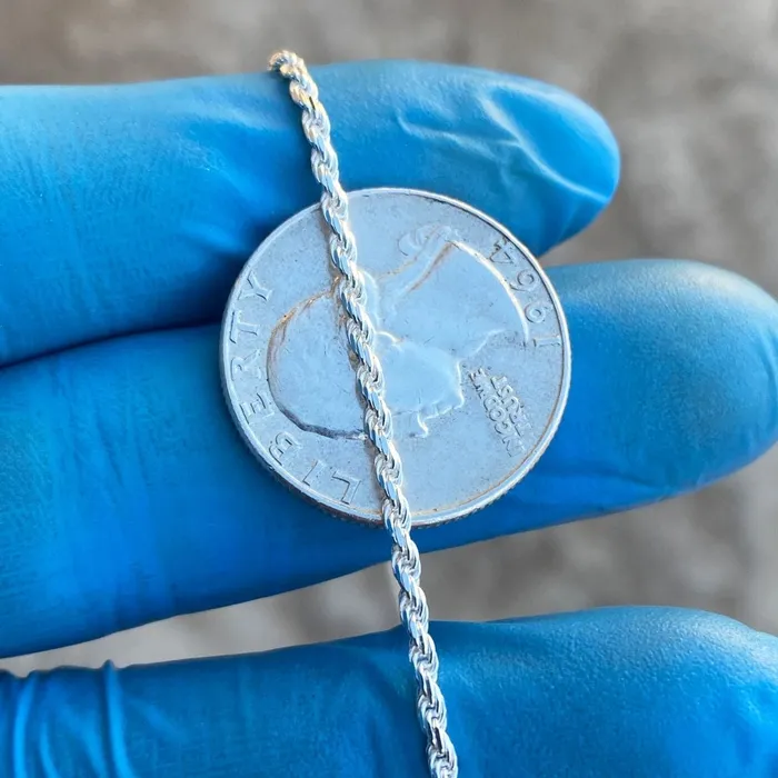 Bling Cartel Admin Necklaces Italy 925 Sterling Silver Rope Chain Necklace 18 Inch 18mm Bling Cartel Admin Necklaces Italy 925 Sterling Silver Rope Chain Necklace 18 Inch 18mm