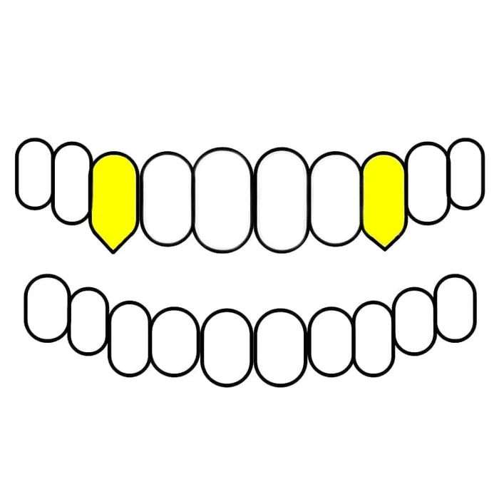 Bling Cartel Admin Rings Real 10K Gold TwoTone Diamond Dust Vampire Fangs Custom Grillz