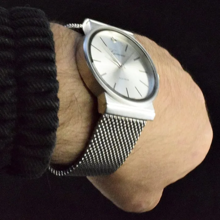 Bling Cartel Admin Rings Silver Silver Flat Band Hip Hop Watch