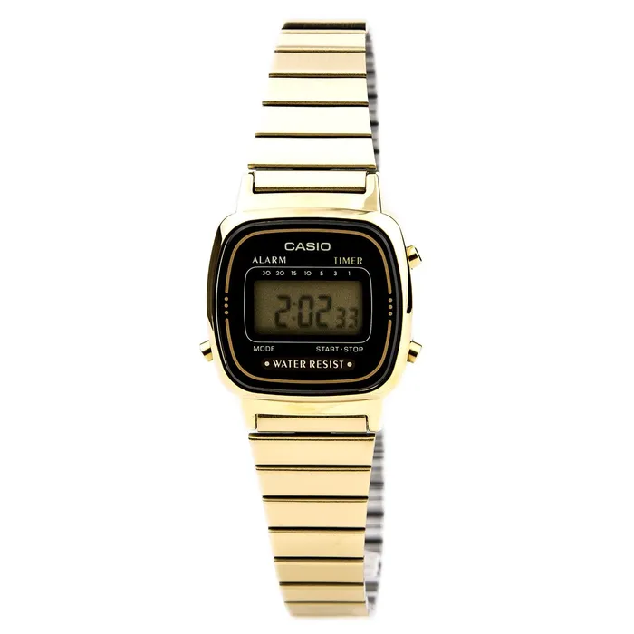 Bracelets Casio Casio Womens Classic Casual Sports Vintage Alarm Gold Tone Steel Bracelet Digital Watch LA670WGA1 Bracelets Casio Casio Womens Classic Casual Sports Vintage Alarm Gold Tone Steel Bracelet Digital Watch LA670WGA1