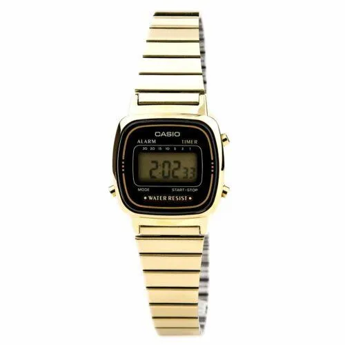 Bracelets Casio Casio Womens Classic Casual Sports Vintage Alarm Gold Tone Steel Bracelet Digital Watch LA670WGA1 Bracelets Casio Casio Womens Classic Casual Sports Vintage Alarm Gold Tone Steel Bracelet Digital Watch LA670WGA1