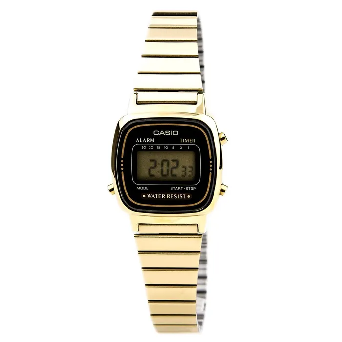 Bracelets Casio Casio Womens Classic Casual Sports Vintage Alarm Gold Tone Steel Bracelet Digital Watch LA670WGA1 Bracelets Casio Casio Womens Classic Casual Sports Vintage Alarm Gold Tone Steel Bracelet Digital Watch LA670WGA1