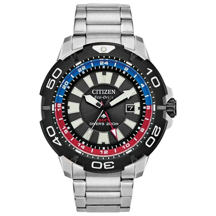 Bracelets Citizen Citizen Mens EcoDrive Watch Promaster GMT Black Dial Bracelet BJ712859E Bracelets Citizen Citizen Mens EcoDrive Watch Promaster GMT Black Dial Bracelet BJ712859E