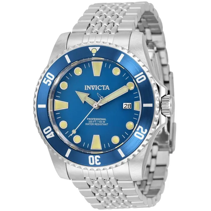 Bracelets Invicta Invicta Mens Automatic Watch Pro Diver Blue Dial Stainless Steel Bracelet 33503 Bracelets Invicta Invicta Mens Automatic Watch Pro Diver Blue Dial Stainless Steel Bracelet 33503