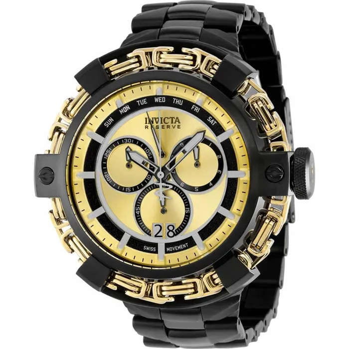 Bracelets Invicta Invicta Mens Chronograph Watch Reserve Wolf King Quartz Black Bracelet 36189 Bracelets Invicta Invicta Mens Chronograph Watch Reserve Wolf King Quartz Black Bracelet 36189