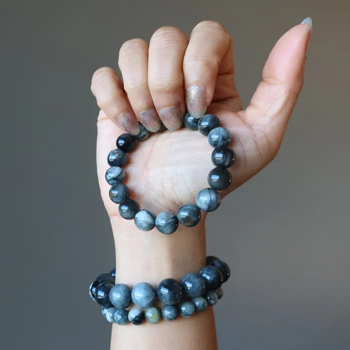 Bracelets Satin Crystals Cats Eye Bracelet Quartz Crystal Sharp Intuition