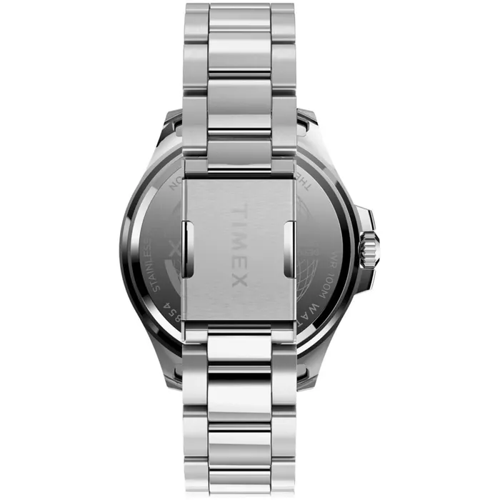 Bracelets Timex Timex Mens Watch Harborside Quartz Black Dial Silver Tone Bracelet TW2U41700 Bracelets Timex Timex Mens Watch Harborside Quartz Black Dial Silver Tone Bracelet TW2U41700