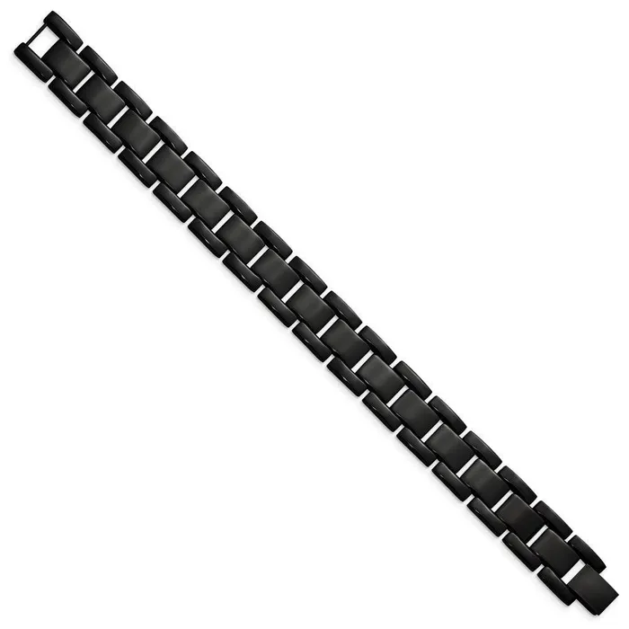 Chisel Bracelets Stainless Steel Black IPplated 825in Bracelet Chisel Bracelets Stainless Steel Black IPplated 825in Bracelet
