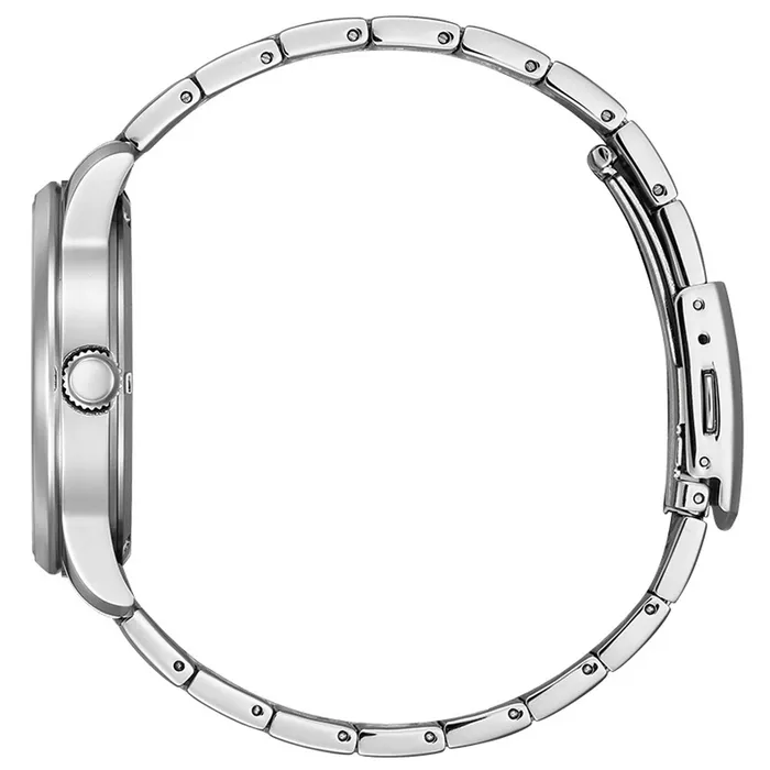 Citizen Citizen Mens Watch EcoDrive Black Dial Silver Bracelet DayDate BM855081E Bracelets Citizen Citizen Mens Watch EcoDrive Black Dial Silver Bracelet DayDate BM855081E Bracelets