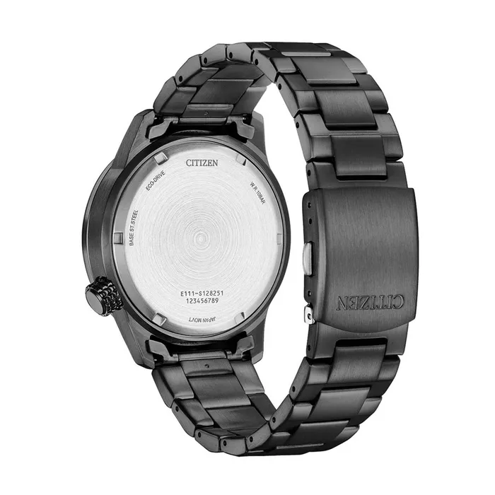Citizen Mens Watch EcoDrive Black Dial Stainless Steel Bracelet BM755583E Citizen Bracelets Citizen Mens Watch EcoDrive Black Dial Stainless Steel Bracelet BM755583E Citizen Bracelets
