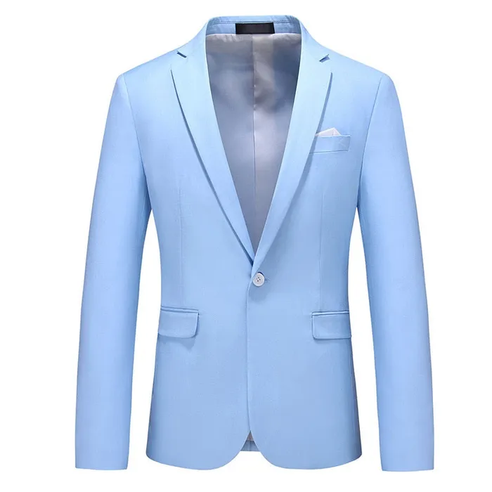 Divine Inspiration Styles Necklaces CGSUITS Mens Fashion Luxury Style Solid Color Design Premium Quality Yellow Blazer Suit Jacket