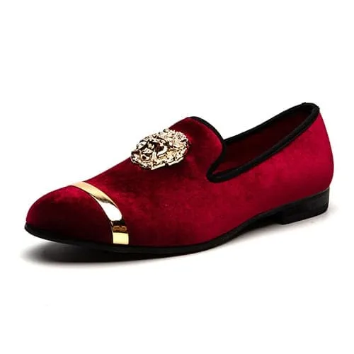 Divine Inspiration Styles Rings MEIJIANA Mens Genuine Velvet Leather White Loafers With Medallion Ring Designer Shoes