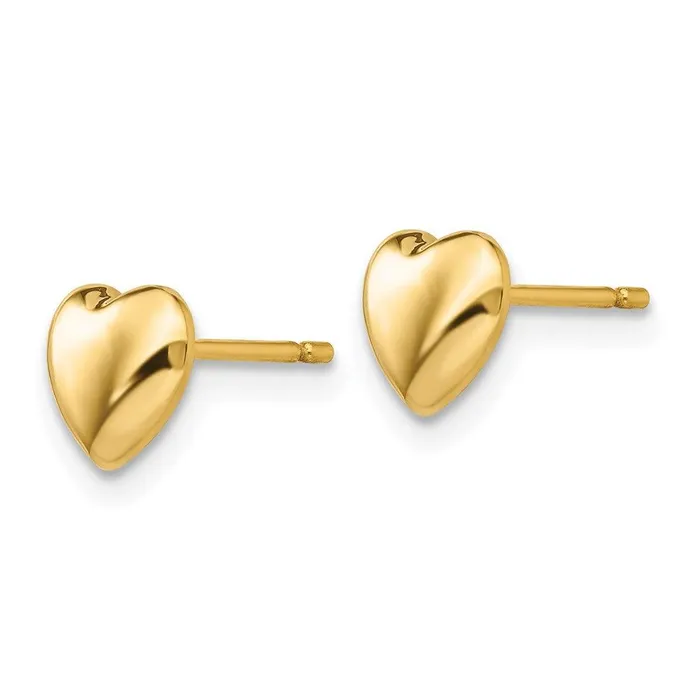 Earrings 14K Heart Ear Jewelry Earrings 14K Heart Ear Jewelry