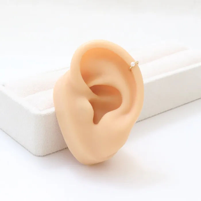 Earrings from J Shop Tiny Fresh Water Pearl Ear Hoop